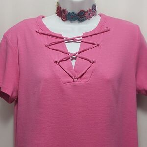 Rafaella 🔥 Hot Pink Tee